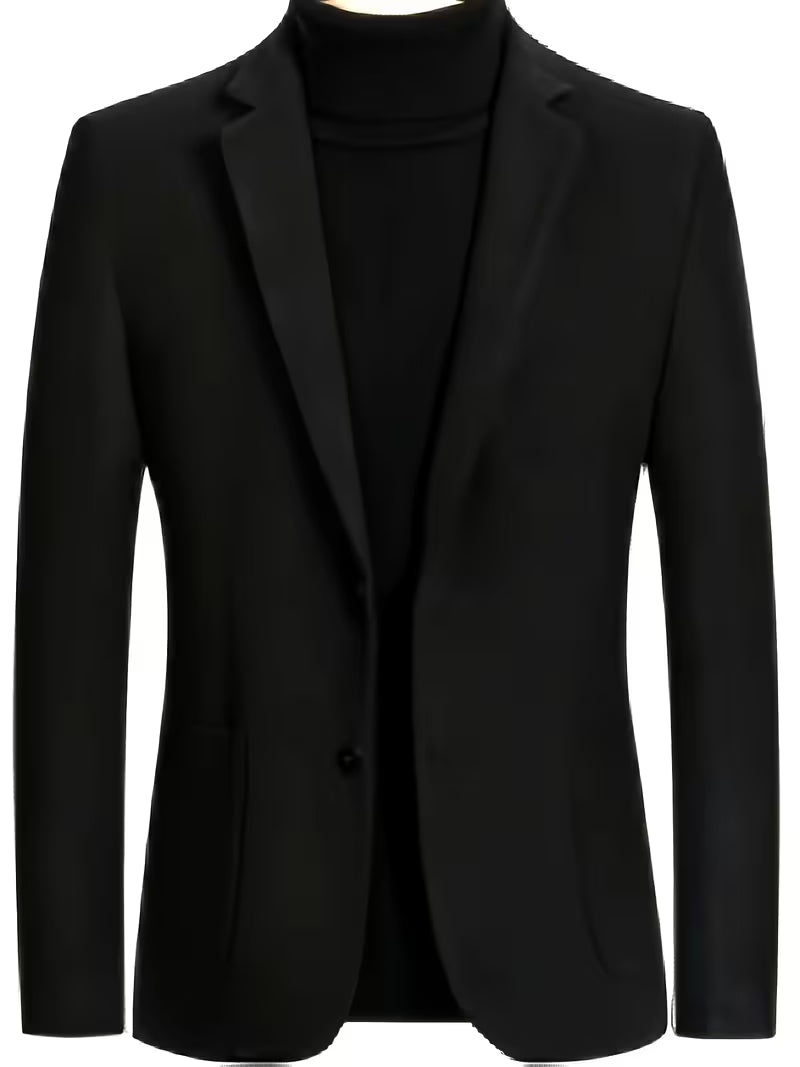 Blake | Casual Blazer Black Single Breasted
