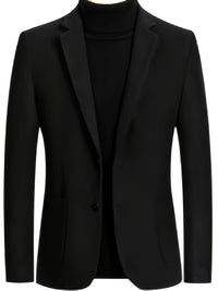 Blake | Casual Blazer Black Single Breasted