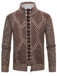 Kane | Geometric Quilted Vest Gray Diamond Pattern