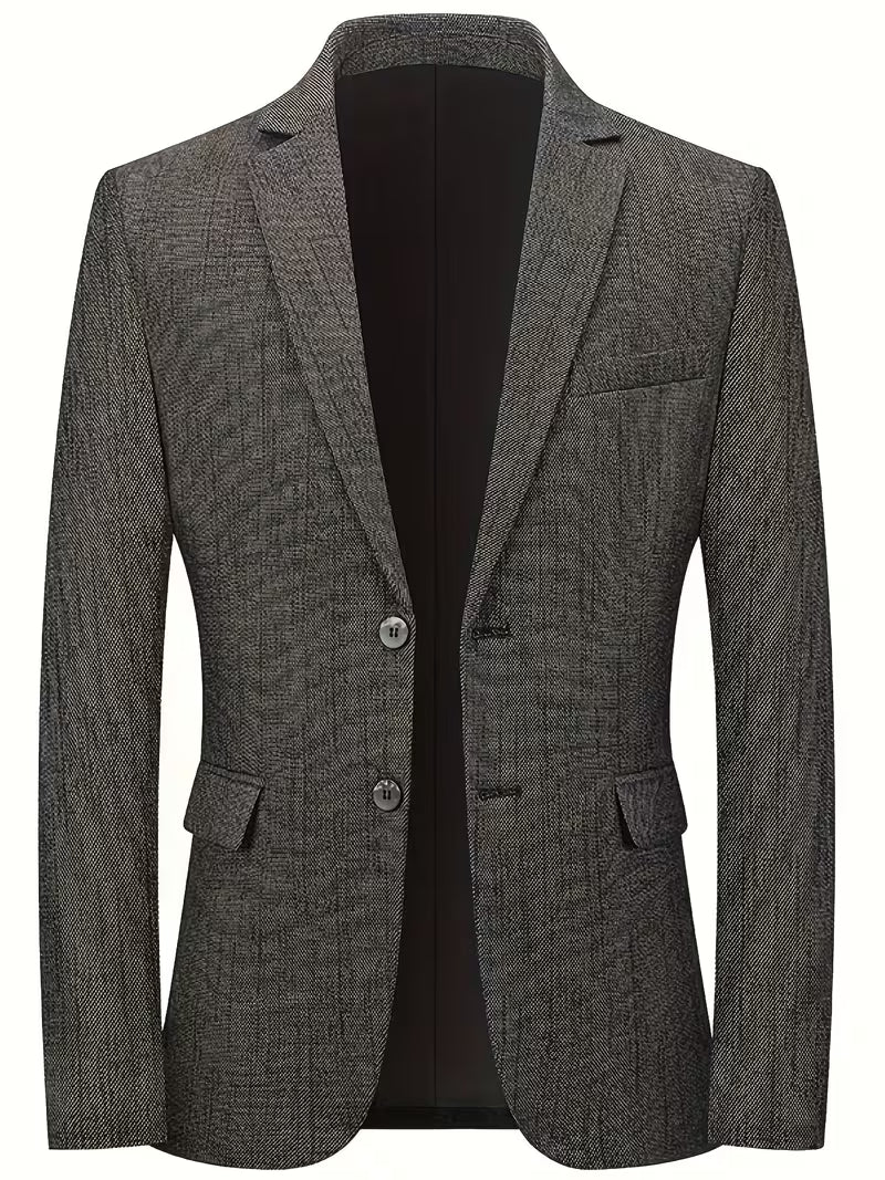 Ash | Casual Blazer Gray Tweed Single Breasted