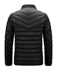 Voss | Puffer Jacket Black Quilted Lightweight