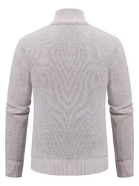 Tate | Geometric Knit Cardigan Vest Cream Diamond Pattern