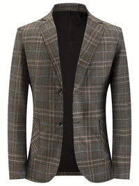 Blake | Check Blazer Gray Navy