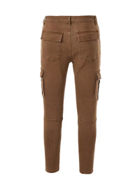 Nate | Cargo Pants Brown Tapered Leg