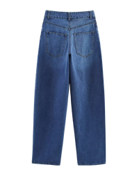 Nola | Wide Leg Jeans Blue Relaxed Fit