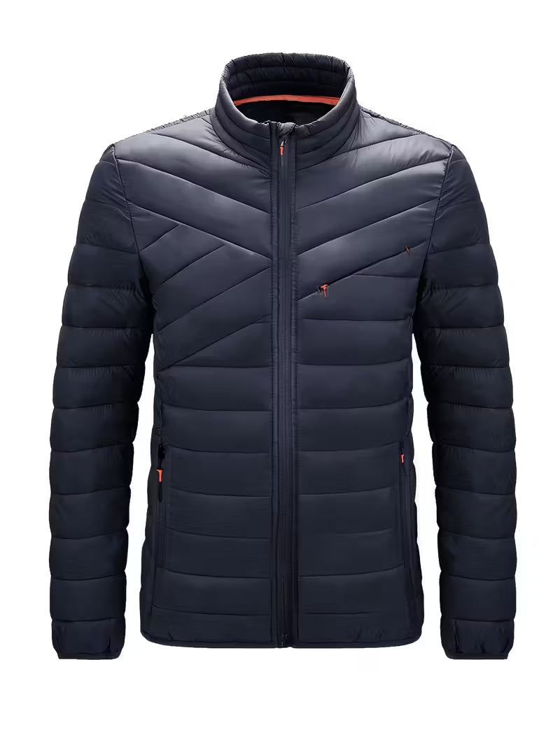 Voss | Puffer Jacket Black Quilted Lightweight