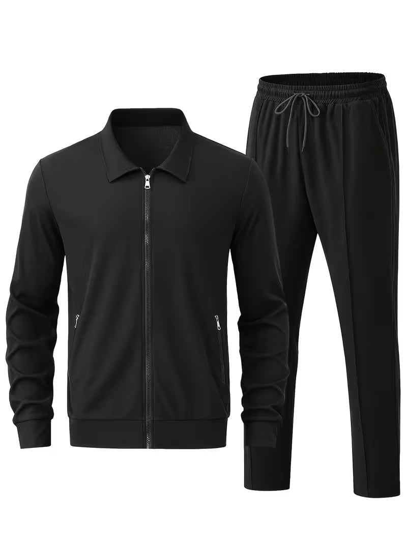 Nash | Sweatsuit Navy Zip Up Jacket Pants Set