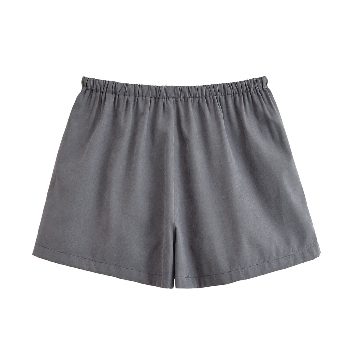 Vera | Cargo Shorts Gray Drawstring Pockets