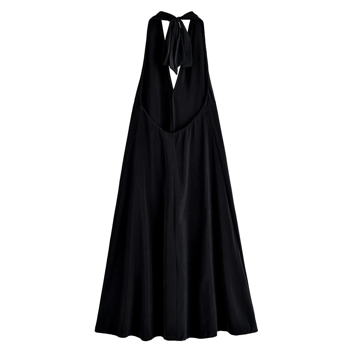 Vera | Halter Maxi Dress Black Backless