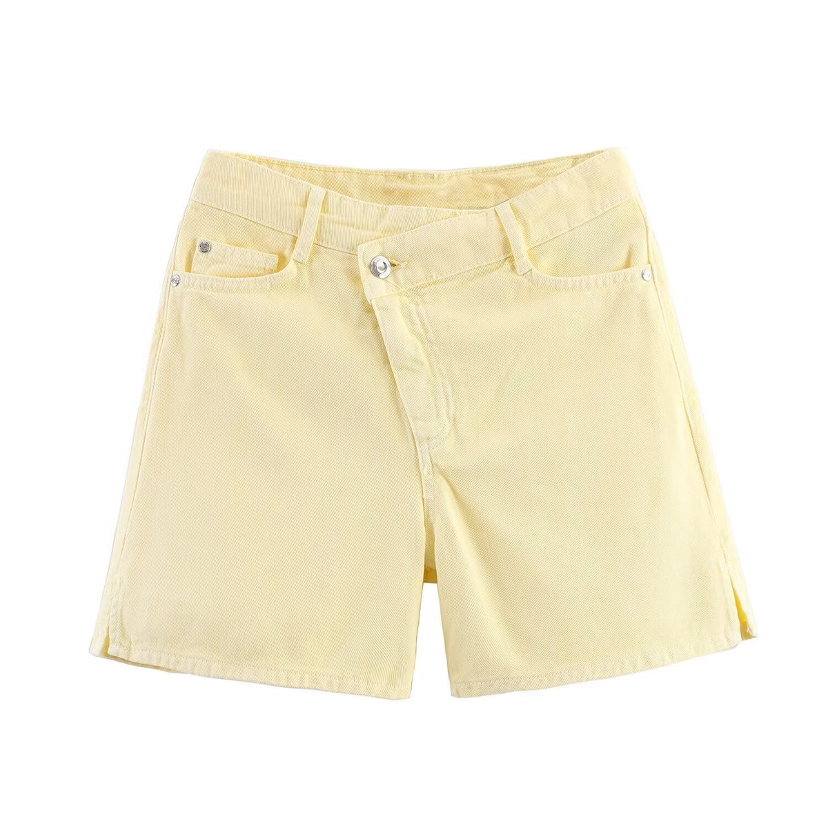 Vera | Vintage High Waisted Jean Shorts Light Blue