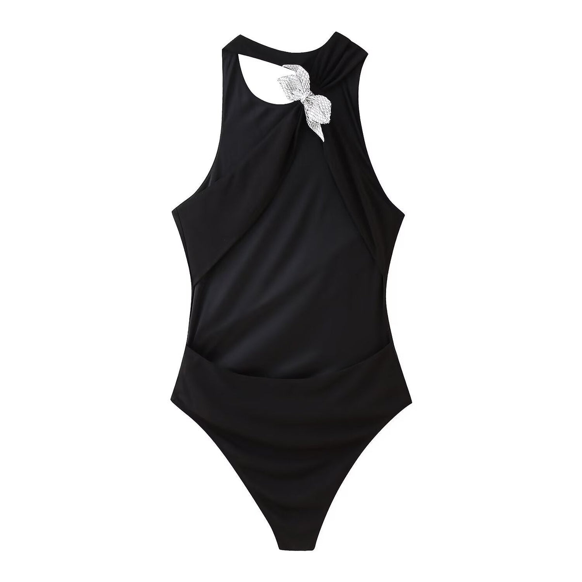 Aria | Tank Bodysuit Black