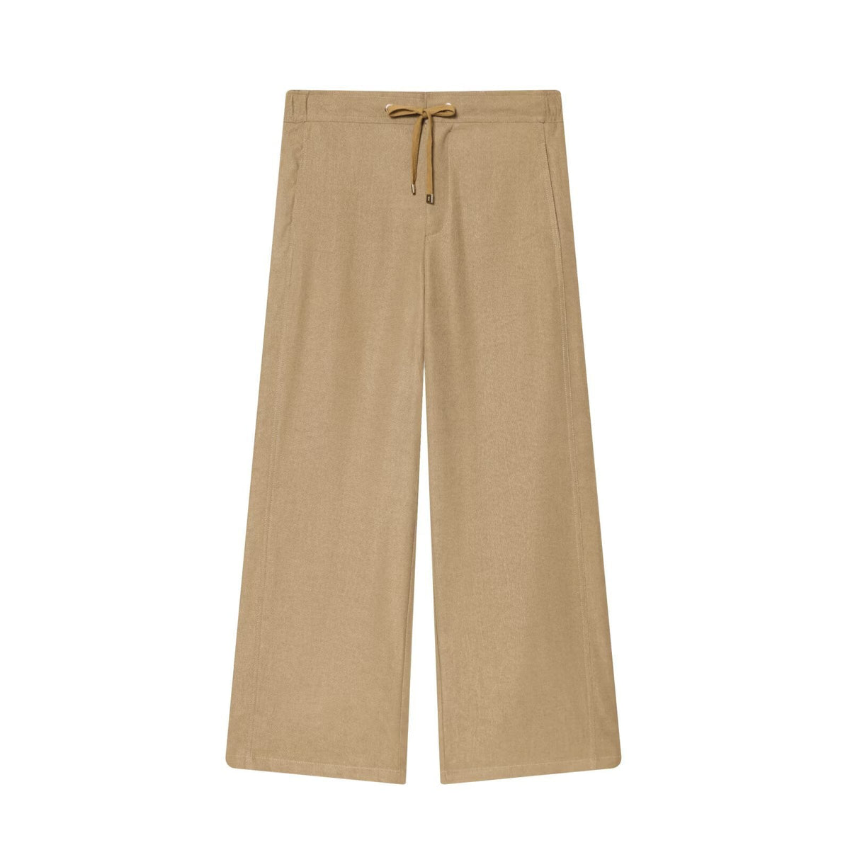 Alma | Linen Utility Jacket Pant Set Beige Wide Leg