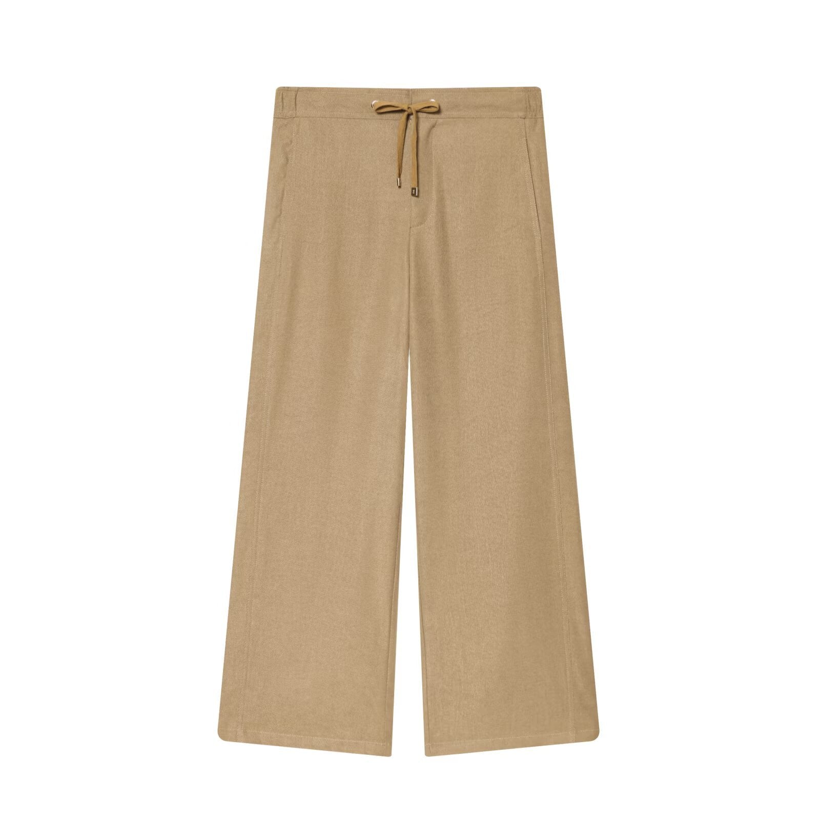 Alma | Linen Utility Jacket Pant Set Beige Wide Leg