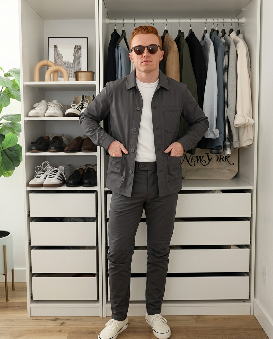 Kade | Slim Fit Cargo Pants Black